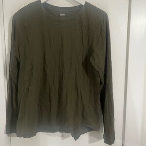 Sonoma Forest Green Long Sleeve Top